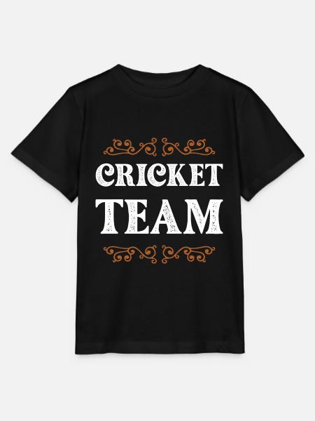Cricket Crew - Stanley/Stella Kinder T-Shirt MINI CREATOR  - Schwarz