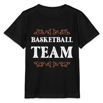 Équipe de basket-ball - T-shirt bio MINI CREATOR Stanley/Stella Enfant - noir - Devant - Mikhail (115cm)