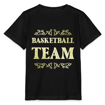 Équipe de basket-ball - T-shirt bio MINI CREATOR Stanley/Stella Enfant - noir - Devant - Mikhail (115cm)