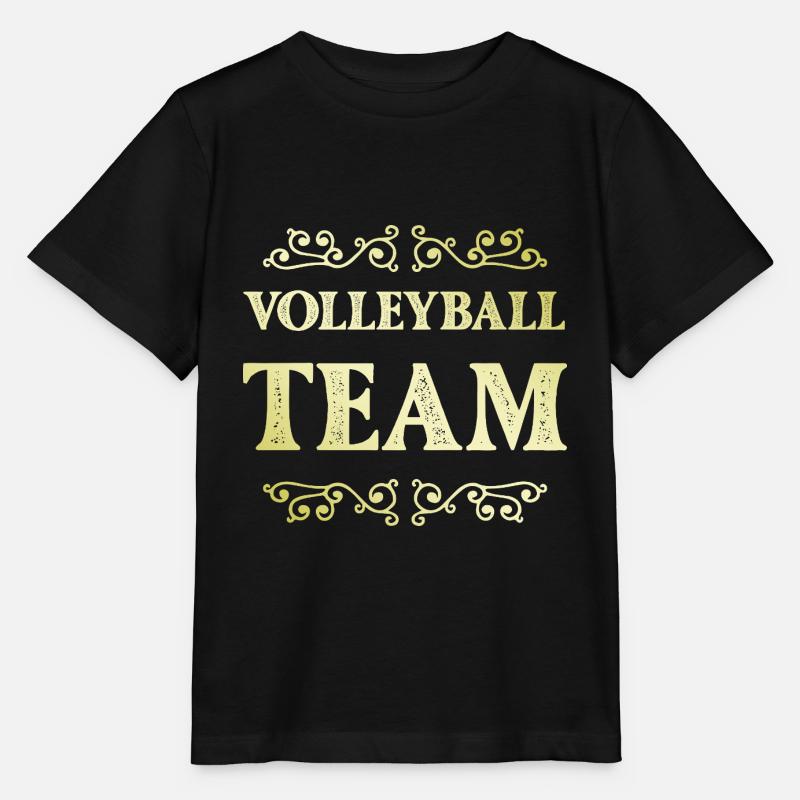 Équipe de volley-ball - T-shirt bio MINI CREATOR Stanley/Stella Enfant - noir