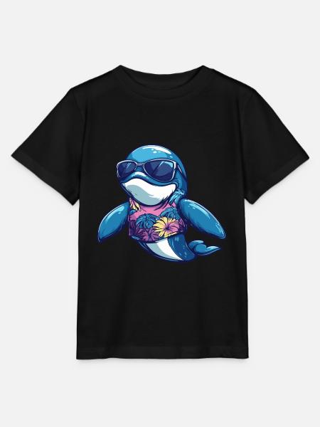 Wal Lustig Sommer - Stanley/Stella Kinder T-Shirt MINI CREATOR  - Schwarz