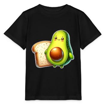 Avocado Toast - Stanley/Stella MINI CREATOR Kids’ T-Shirt - black - Front - Mikhail (115cm)