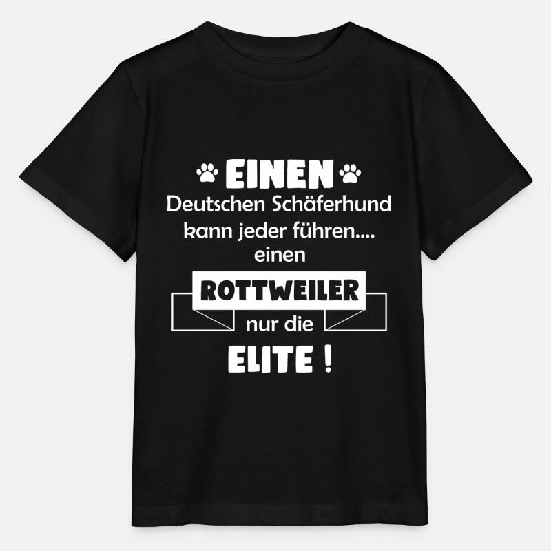Rottweiler Hund - Rottweiler - Stanley/Stella Kinder T-Shirt MINI CREATOR  - Schwarz