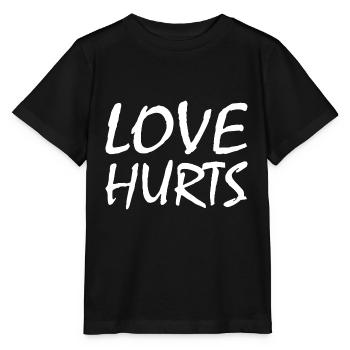 Love hurts - Stanley/Stella MINI CREATOR Kids’ T-Shirt - black - Front - Mikhail (115cm)