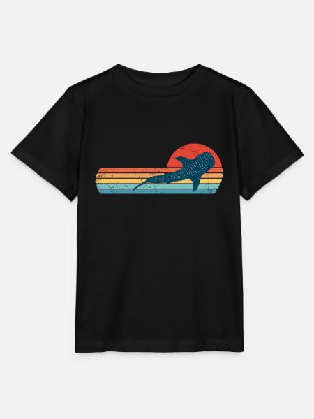 Walhai - Stanley/Stella Kinder T-Shirt MINI CREATOR  - Schwarz
