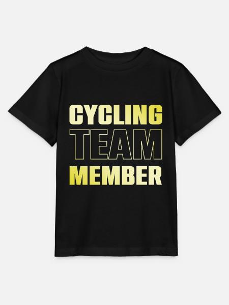Cycling Team - Stanley/Stella Kinder T-Shirt MINI CREATOR - Schwarz