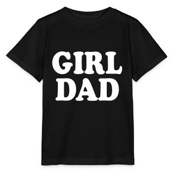 Girl dad - T-shirt bio MINI CREATOR Stanley/Stella Enfant - noir - Devant - Mikhail (115cm)