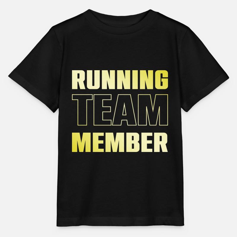 Running Team - Stanley/Stella Kinder T-Shirt MINI CREATOR  - Schwarz