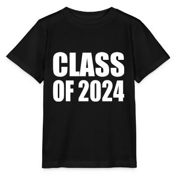 Class of 2024 - Stanley/Stella MINI CREATOR Kids’ T-Shirt - black - Front - Mikhail (115cm)