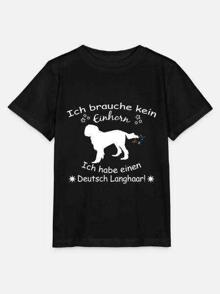 Deutsch Langhaar Hund - Deutsch Langhaar - Stanley/Stella Kinder T-Shirt MINI CREATOR - Schwarz