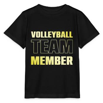 Équipe de volley-ball - T-shirt bio MINI CREATOR Stanley/Stella Enfant - noir - Devant - Mikhail (115cm)