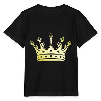 Crown Royal Gold - Stanley/Stella MINI CREATOR Kids’ T-Shirt - black - Front - Mikhail (115cm)
