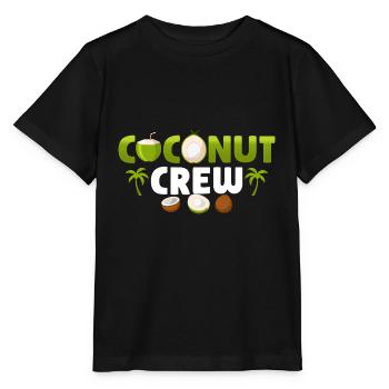 Coconut Palm Coconut Crew - Stanley/Stella MINI CREATOR Kids’ T-Shirt - black - Front - Mikhail (115cm)