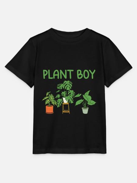 Zimmerpflanzen - Stanley/Stella Kinder T-Shirt MINI CREATOR - Schwarz
