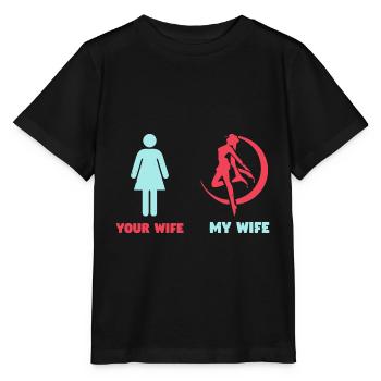 Cool Gifts for Wiccan Witch Wiccan Heidnisch - Stanley/Stella MINI CREATOR Kids’ T-Shirt - black - Front - Mikhail (115cm)