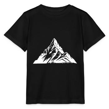 Mountains Mountains Alps - Stanley/Stella MINI CREATOR Kids’ T-Shirt - black - Front - Mikhail (115cm)