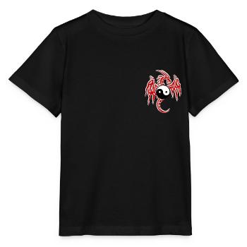dragon chinois - T-shirt bio MINI CREATOR Stanley/Stella Enfant - noir - Devant - Mikhail (115cm)