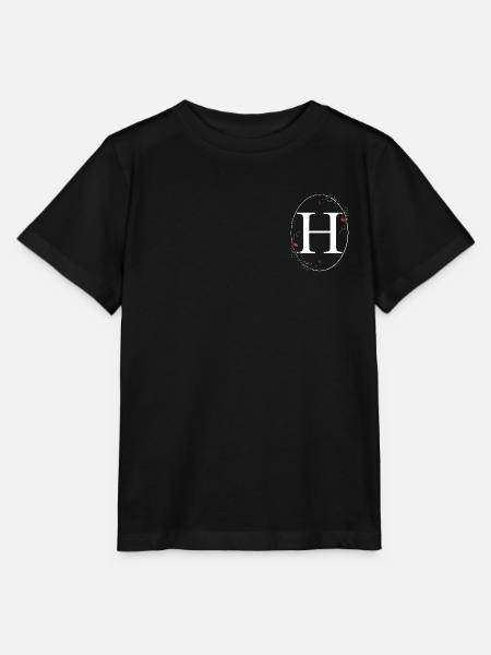 Buchstabe H - Stanley/Stella Kinder T-Shirt MINI CREATOR - Schwarz