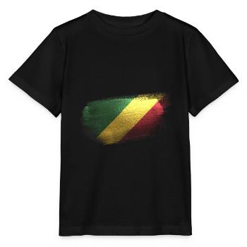 Kongo - Stanley/Stella Kinder T-Shirt MINI CREATOR  - Schwarz - Vorne - Mikhail (115cm)