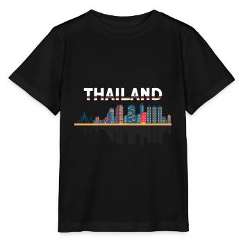 Thailand - Stanley/Stella Kinder T-Shirt MINI CREATOR  - Schwarz - Vorne - Mikhail (115cm)