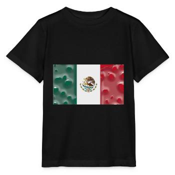 Mexiko - Stanley/Stella Kinder T-Shirt MINI CREATOR  - Schwarz - Vorne - Mikhail (115cm)