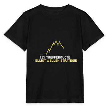 Elliot Wellen Strategie - Stanley/Stella Kinder T-Shirt MINI CREATOR  - Schwarz - Vorne - Mikhail (115cm)