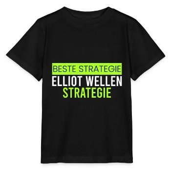 Elliot Wellen Strategie - Stanley/Stella Kinder T-Shirt MINI CREATOR  - Schwarz - Vorne - Mikhail (115cm)