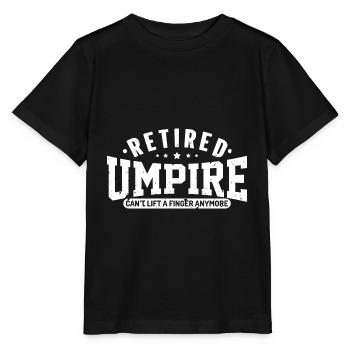 Baseball Umpire Sports Game Athletes Gifts Ide - Stanley/Stella MINI CREATOR Kids’ T-Shirt - black - Front - Mikhail (115cm)