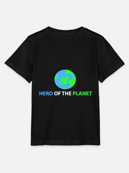 Held des Planeten - Stanley/Stella Kinder T-Shirt MINI CREATOR - Schwarz