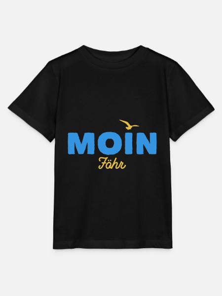 Nordsee Moin Föhr - Stanley/Stella Kinder T-Shirt MINI CREATOR - Schwarz