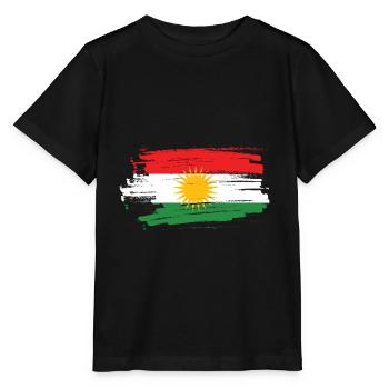 Kurdistan Kurdistan Kurdistan Kurdista Drôle - T-shirt bio MINI CREATOR Stanley/Stella Enfant - noir - Devant - Mikhail (115cm)