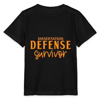 Dissertation Defense Survivor 6 - Stanley/Stella Kinder T-Shirt MINI CREATOR  - Schwarz - Vorne - Mikhail (115cm)