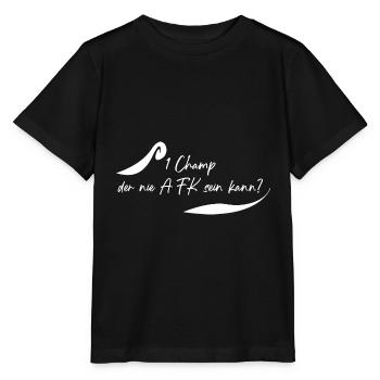 Champ der nie AFK ist? - Stanley/Stella Kinder T-Shirt MINI CREATOR  - Schwarz - Vorne - Mikhail (115cm)