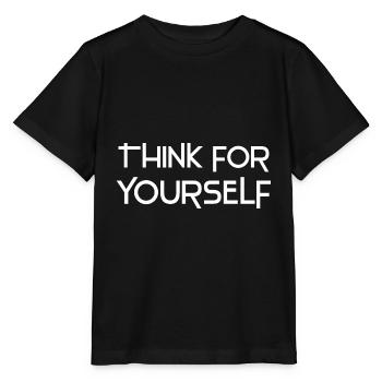 Atheismus Sprüche - Stanley/Stella Kinder T-Shirt MINI CREATOR  - Schwarz - Vorne - Mikhail (115cm)