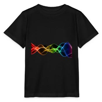 Frequency Vibration Vibrations Hertz - Stanley/Stella MINI CREATOR Kids’ T-Shirt - black - Front - Mikhail (115cm)