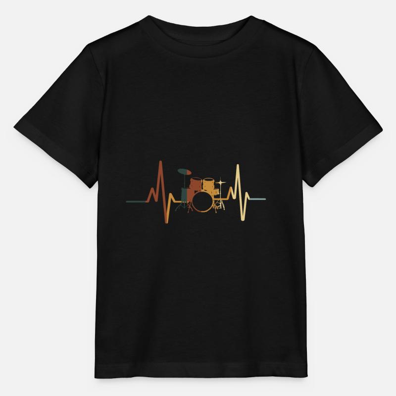batterie - T-shirt bio MINI CREATOR Stanley/Stella Enfant - noir