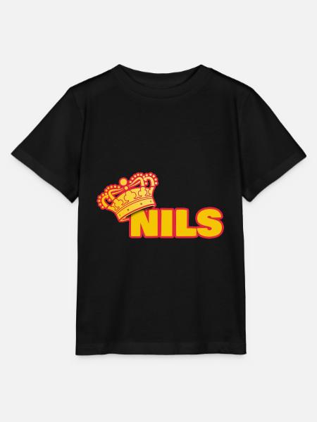 Krone für Nils - Stanley/Stella Kinder T-Shirt MINI CREATOR - Schwarz