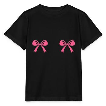 Breast Cancer Awareness - Stanley/Stella MINI CREATOR Kids’ T-Shirt - black - Front - Mikhail (115cm)