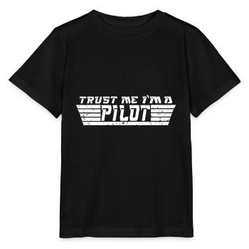 Drone Drones Drone Flight Drone Pilot - T-shirt bio MINI CREATOR Stanley/Stella Enfant - noir - Devant - Mikhail (115cm)
