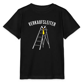 Sales Manager – Fun Sales & Business - Stanley/Stella MINI CREATOR Kids’ T-Shirt - black - Front - Mikhail (115cm)