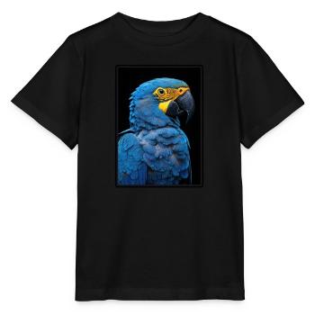 Perroquet Perroquet Perroquet - T-shirt bio MINI CREATOR Stanley/Stella Enfant - noir - Devant - Mikhail (115cm)