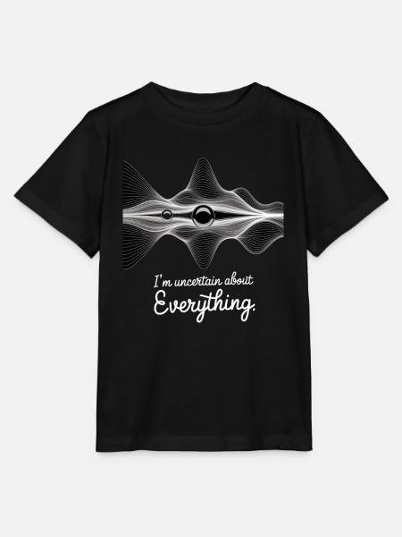 Uncertain About Everything Design - Stanley/Stella Kinder T-Shirt MINI CREATOR - Schwarz