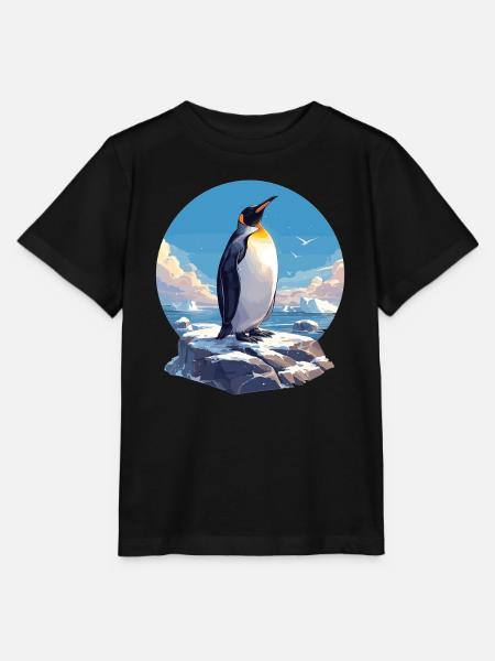 Pinguine Pinguin - Stanley/Stella Kinder T-Shirt MINI CREATOR  - Schwarz