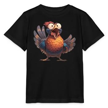 Faisans Faisan - T-shirt bio MINI CREATOR Stanley/Stella Enfant - noir - Devant - Mikhail (115cm)