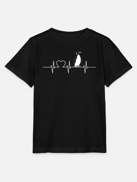 Pinguine Pinguin - Stanley/Stella Kinder T-Shirt MINI CREATOR - Schwarz