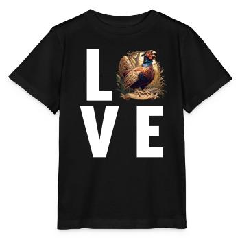 Faisans Faisan - T-shirt bio MINI CREATOR Stanley/Stella Enfant - noir - Devant - Mikhail (115cm)