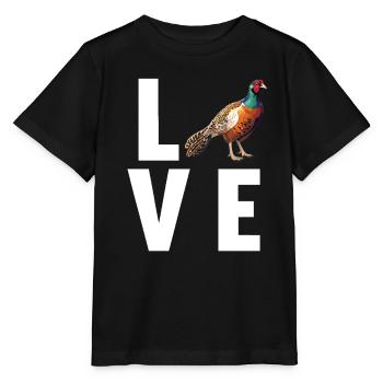 Faisans Faisan - T-shirt bio MINI CREATOR Stanley/Stella Enfant - noir - Devant - Mikhail (115cm)