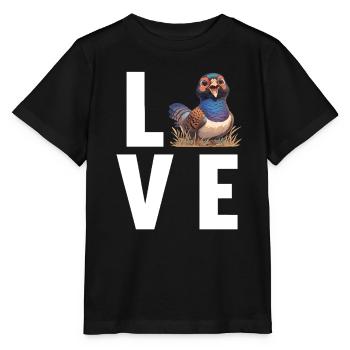 Faisans Faisan - T-shirt bio MINI CREATOR Stanley/Stella Enfant - noir - Devant - Mikhail (115cm)