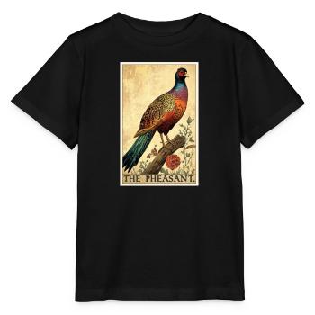 Faisans Faisan - T-shirt bio MINI CREATOR Stanley/Stella Enfant - noir - Devant - Mikhail (115cm)