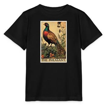 Faisans Faisan - T-shirt bio MINI CREATOR Stanley/Stella Enfant - noir - Devant - Mikhail (115cm)